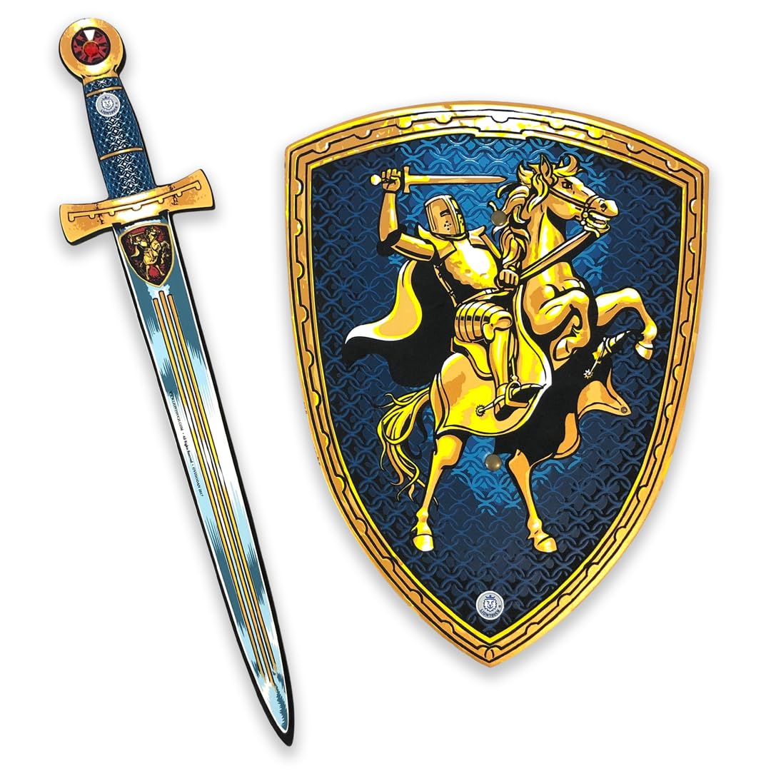 Liontouch - Knight Toy Sword & Shield For Boys – 3-6 Years | Pretend Play Set In Foam in Medieval Style For Kids & Toddlers | Safe Weapons & Battle Accessories For Dress Up & Horseback Knight Costumes — image 1