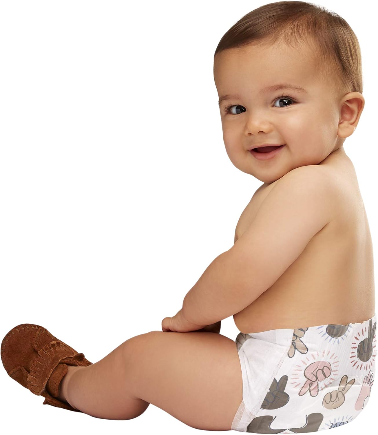 The Honest Company, Club Box, Clean Conscious Diapers, Spring Seasonal - Peace by Peace, Size 6, 44 Count: Health & Personal Care