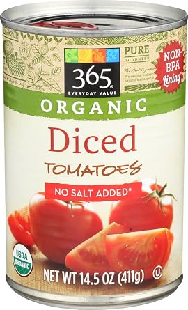 365 everyday value Organic diced tomatoes #2 (099482414443)