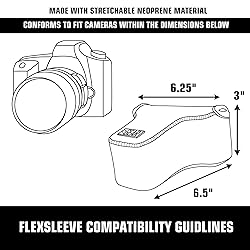 USA Gear DSLR Camera Sleeve with Neoprene