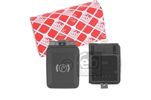 febi bilstein 37606 Switch for Parking Brake, Pack of one,Black