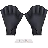 Tagvo Aquatic Gloves for Helping Upper Body Resistance, Webbed Swim Gloves Well St, No Fading, Sizes for Men Women Adult Children Aquatic Fitness Water Resistance Training