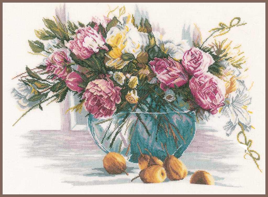Lanarte Flowers (Linen), NA, 53 x 38cm — image 1