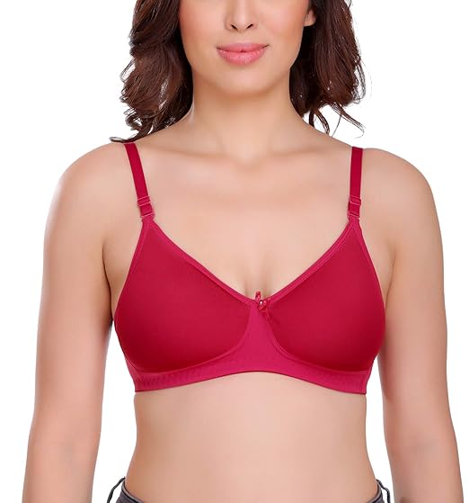 Women's Cool Bra Light Padded Full Coverage Plus Size T-Shirt Bra