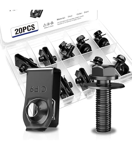 100 Dadi A U Estrusi M6-1.0 - Compatibili GM 11515478 - Per Pannelli 0.8-4mm - Foto 5