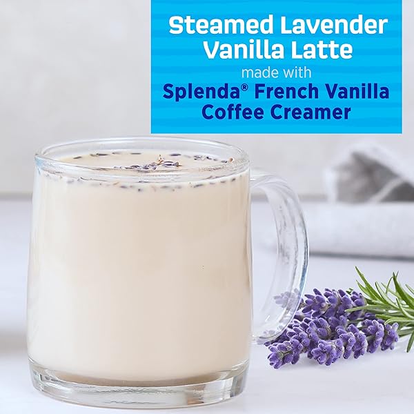 SPLENDA SUGAR FREE, LOW CALORIE FRENCH VANILLA COFFEE CREAMER, 8 FL OUNCES BOTTLE