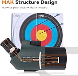 SVBONY SV41Pro Mini Mak Spotting Scope 28-84X80 Angled FMC 1.25" Eyepiece view 2