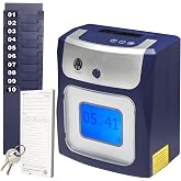 Allied Time USA Calculating AT-4500 Sets up in Minutes - totals Regular and Overtime Hours Worked