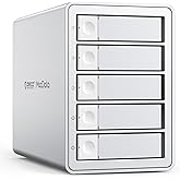 ORICO 5Bay RAID External Hard Drive Enclosure for 2.5/3.5 Inch SATA HDD/SSD up to 5X 22TB, USB3.0 Type-A Hard Drive Docking Station, Supports RAID 0/1/3/5/10/JBOD/Clone/ClearMode -9958RU3