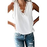lime flare Sexy Summer Lace Trim Sleeveless Cami Tank Tops Dressy Camisole