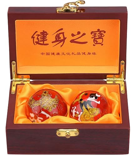 Amazon.com: Top Chi Premium Dragon and Phoenix Baoding Balls