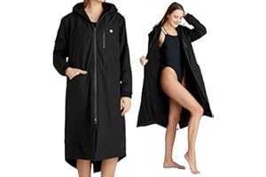 Onvous Swim Parka Women | Swim Coats for Women | Swimming Parka Dryrobe Swim Jacket