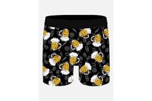 Novelty Funny Boxers Underwear Gag Gifts for Men Boxer Briefs Shorts for Adults