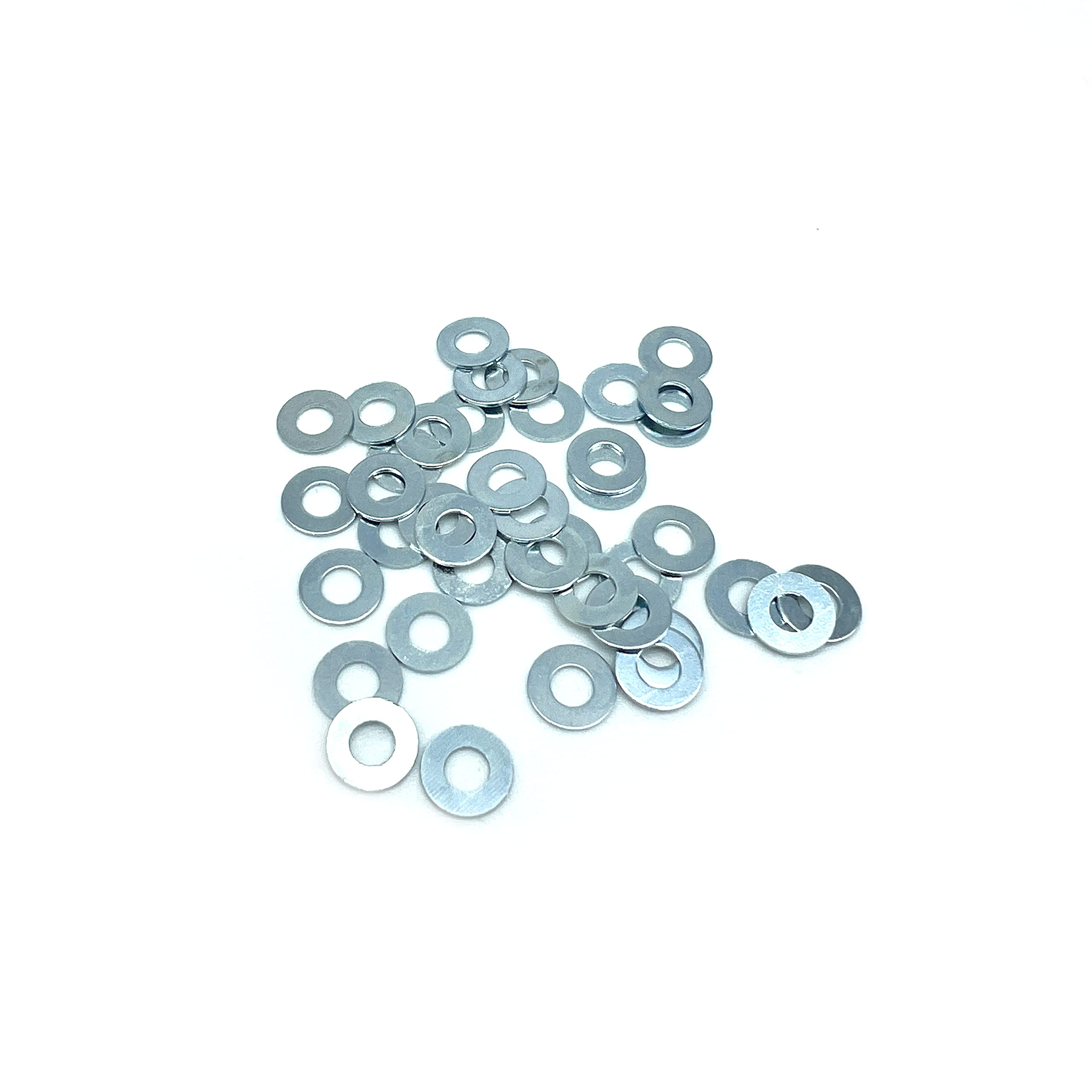Glengor Washers M4 | Steel Zinc Plated | Form A | (Pack of 40)