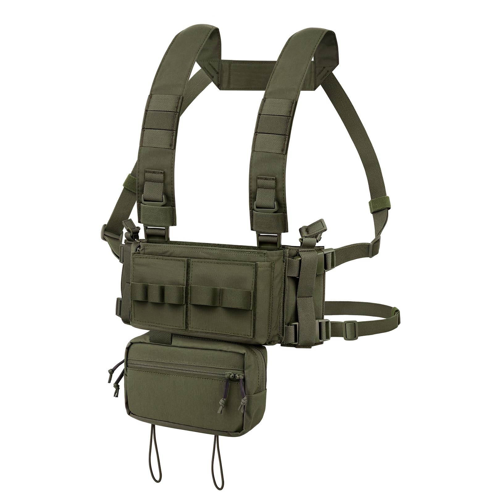 KRYDEX GEAR MK3 Chest Rig with Magazine Pouch (Ranger Green)