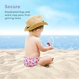 Bambino Mio Baby Toddler Reusable Swim Nappy Pant 0-6 Months Mellow Melon view 5