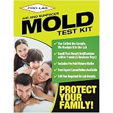 Mold Test Kit for Home, DIY Air Quality Mold Detection, Lab Fee Required | DIY test for air, surface and bulk samples. Mail in for AIHA-accredited lab analysis with an expert report.