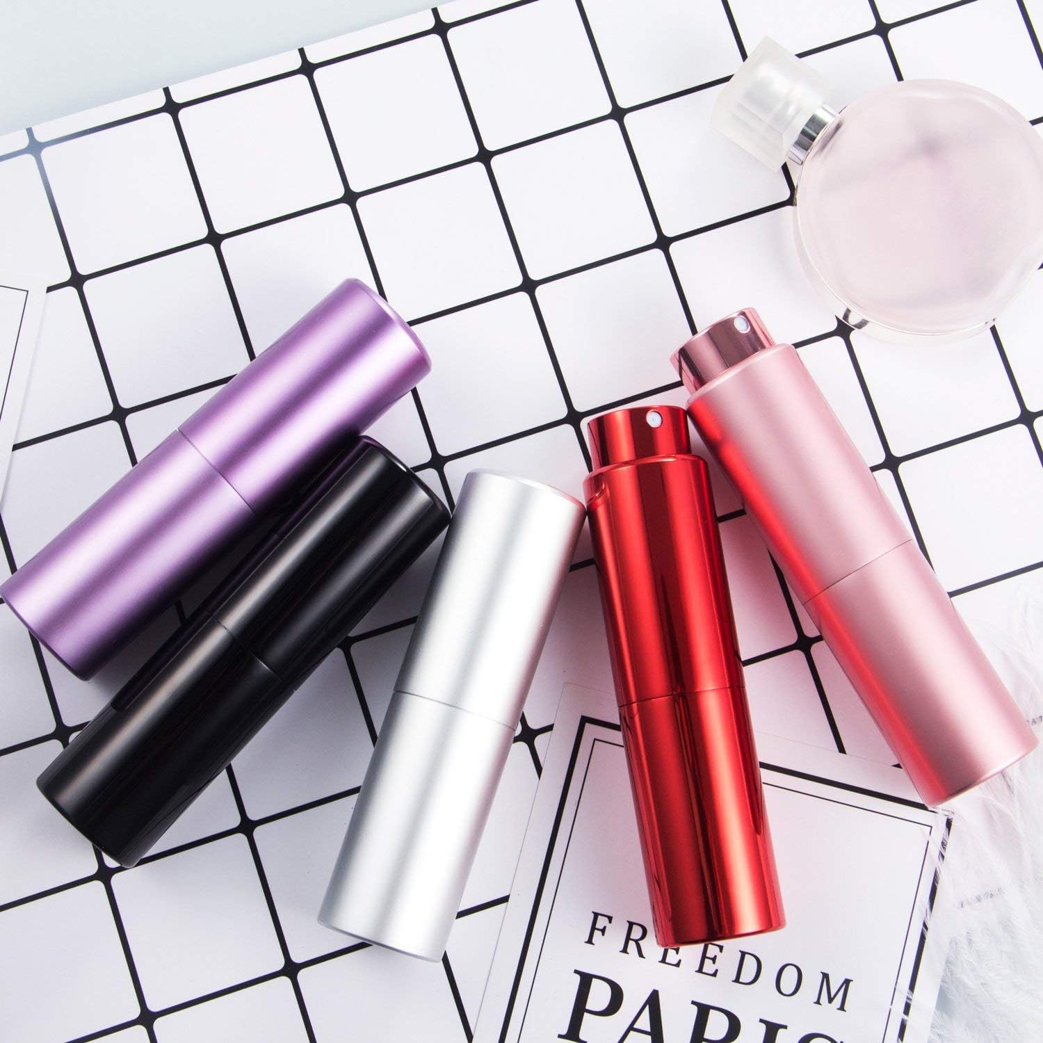 20ml Perfume Atomiser Bottle Refillable Spray Portable Travel Bottle