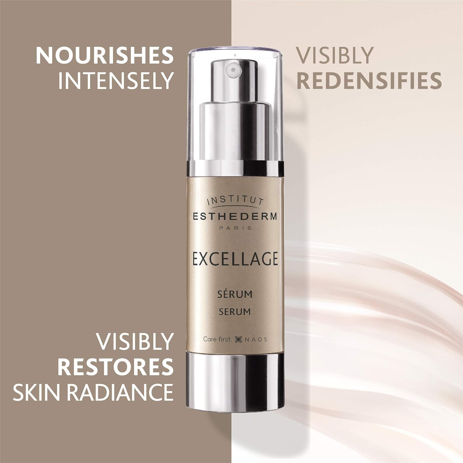 Institut Esthederm Excellage Anti Aging Firming Face Serum with Niacinamide Targets Fine Lines & Wrinkles 30ml - Image 4