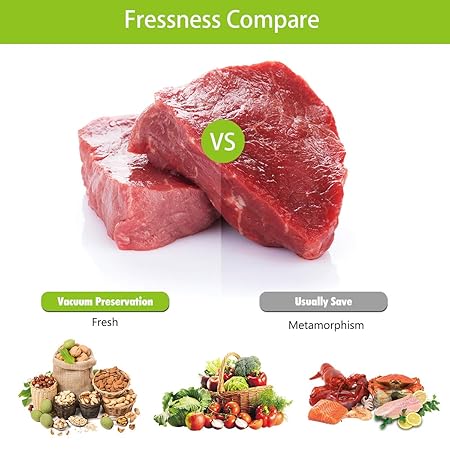 Bolsas de Vacío 12 Rollos 20x500cm y 28x500cm Bolsas Profesional ...