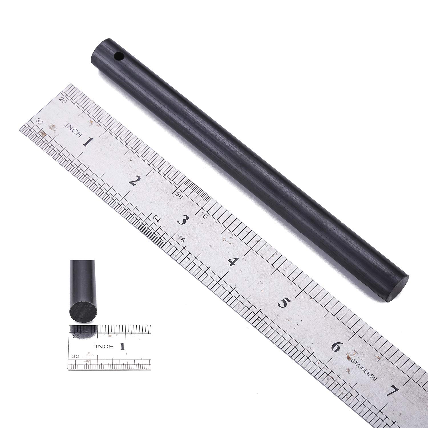 Fostar Upgrade Ferro Rod Fire Starter, 1/2 Inch X 6 Inch Thick