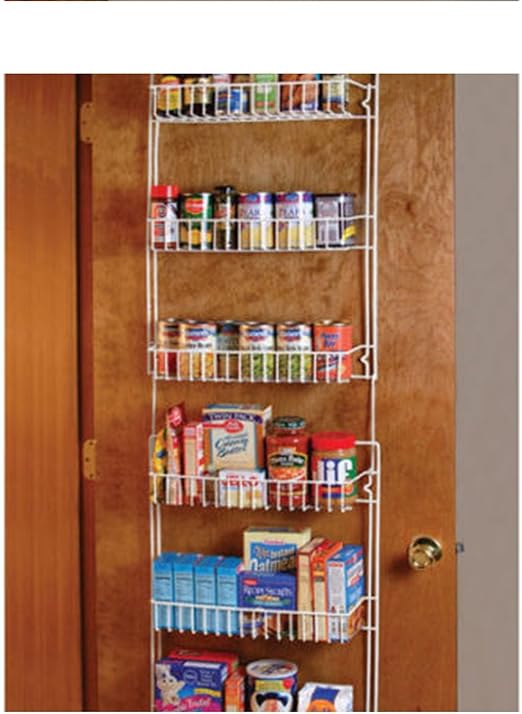 Amazon Com Heaven Tvcz Over The Door Storage Rack White Shelf