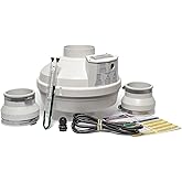 Festa AMG Maverick Radon Fan – 3“ Installation Kit - Quiet and Energy Efficient Radon Mitigation Inline Fans – High Performan