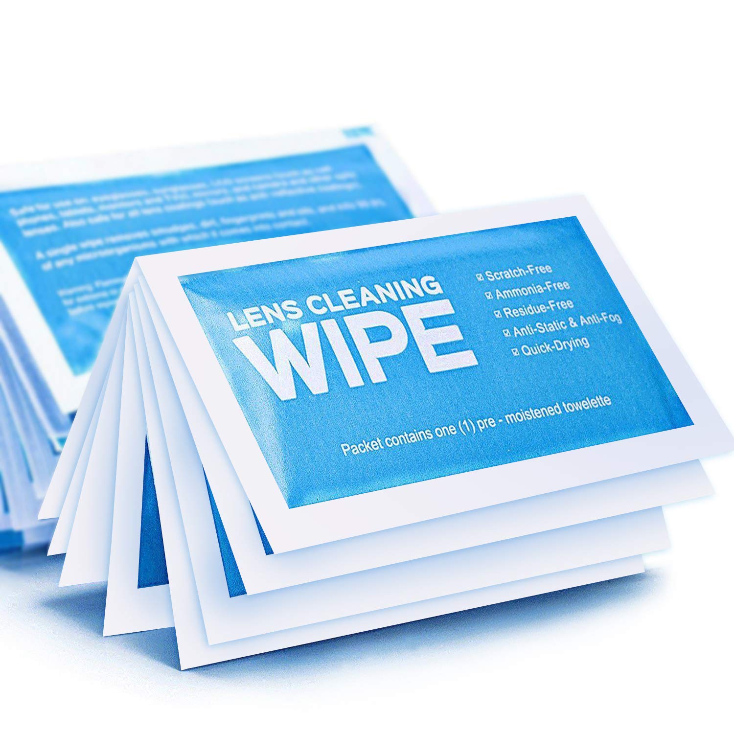 Computer Screen Wipes, 200 Monitor Wipes Pre-moistened Lens Cleaning Wipes Electronic Wipes  for Laptop, LCD, Glasses, Sunglasses, Cameras, Cell Phones, Smartphones, Tablets