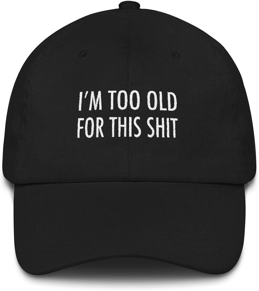 funny embroidered hats