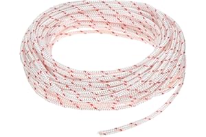 M METERXITY Recoil Starter Rope Pull Cord 3mm 10m Pull Starter Rope Nylon Pull Cord Pull Starter Rope for Mower/Chainsaw/Trim