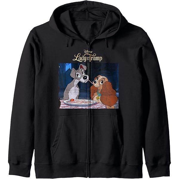 Amazon.com: Disney Lady And The Tramp Iconic Scene Logo