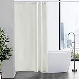 Furlinic Shower Curtain 120x200cm Beige Mould Proof Waterproof Polyester