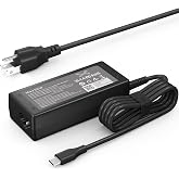 65W USB C Laptop Charger Compatible with HP Chromebook/Lenovo/Dell/Acer and More Chromebook Type C Power Cord