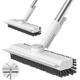 AIR U+ 2 Pack Floor Scrub Brush with Long Handle, 3