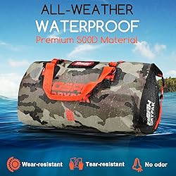 Waterproof Duffel Bag - Motorcycle Dry Bag with