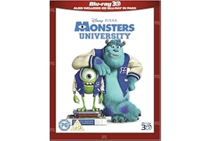 Monsters University [Blu-ray 3D + 2D] [Region Free] [UK Import] [3D Blu-ray]