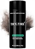 THICK FIBER Hair Fibers for Thinning Hair & Bald