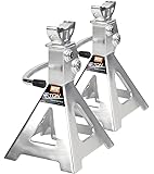 NOS NAJS3T 3-Ton Aluminum Jack Stand Ratchet Style, 2-Pack