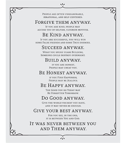Amazon.com: Gifts Delight Laminated 15x20 Poster: Mother Teresa