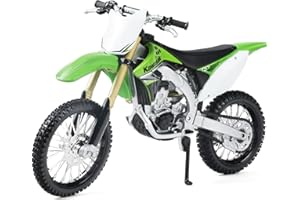 Risopen Dirtbike Toy Motorcycle Compatible for Kawasaki KX450F 1:12 Dirtbike Toy Motorcycle Model for Kid Age 8-14