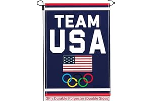 NASIAN USA Garden Flag Small 2024 Garden Flag 12x18 Double Sided 3Ply Polyester Outdoor House Yard Party Decorations Banner