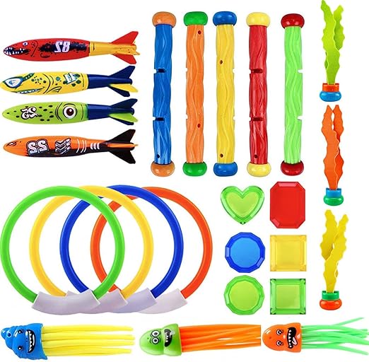 ZYMY Diving Toys Swimming Pool Toys,Under Water Treasures Gift, Best