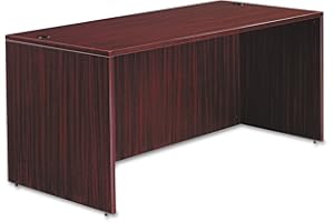 Alera VA216630MY Valencia Series Straight Front Desk Shell,65w x 29 1/2d x 29 5/8h,Mahogany
