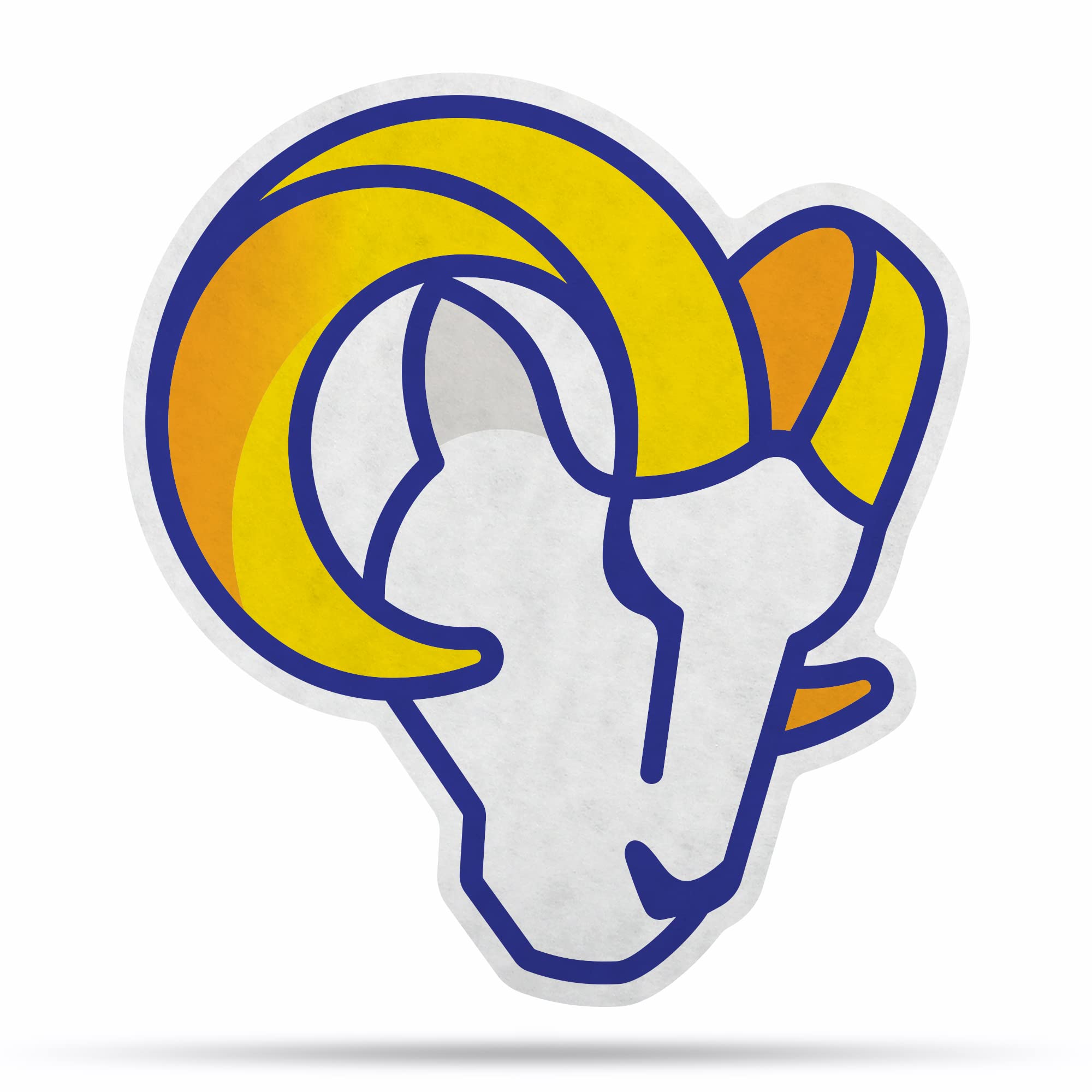 Rico Industries NFL Los Angeles Rams Primary Shape