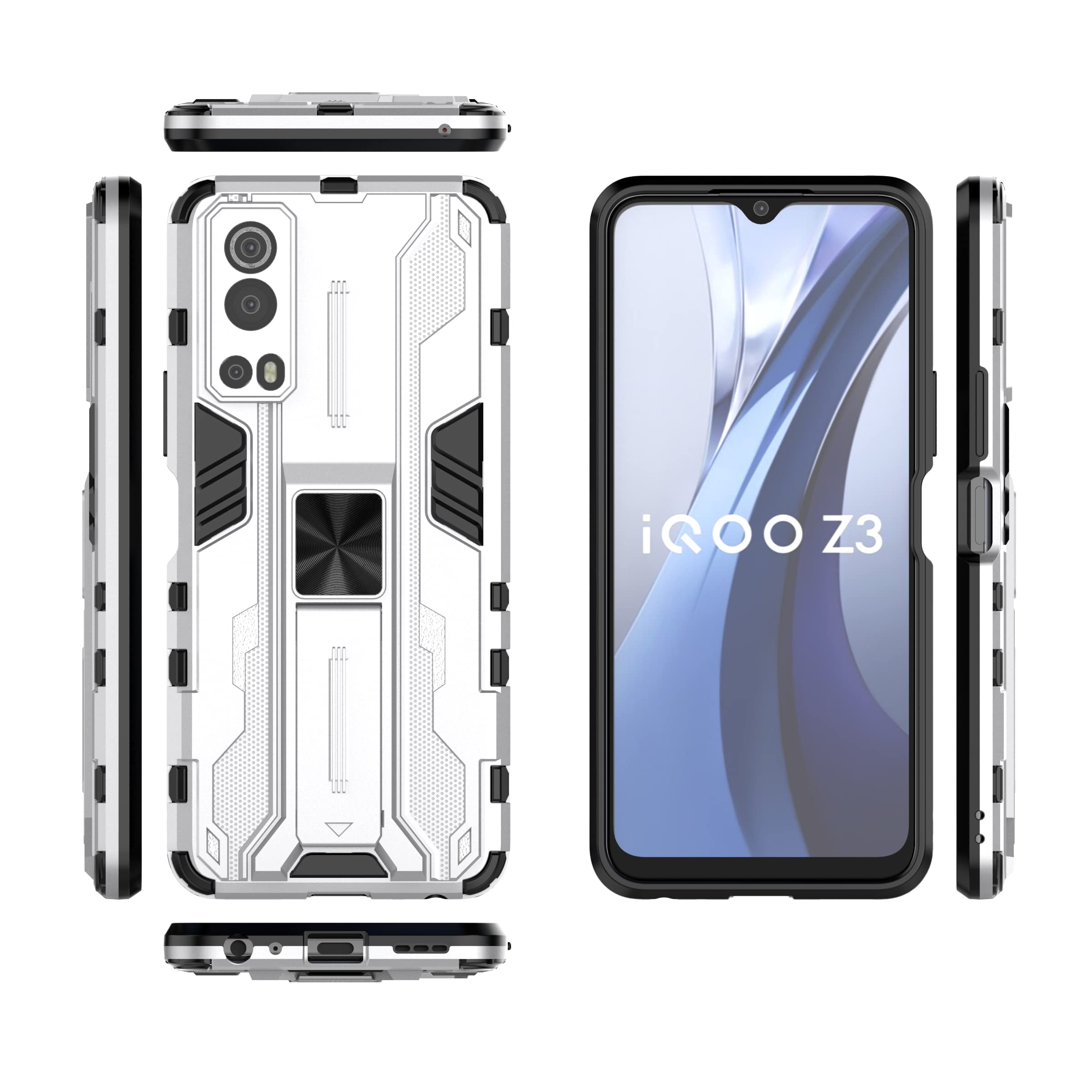 Compatible with Vivo iQOO Z3 5G Case,Built-in