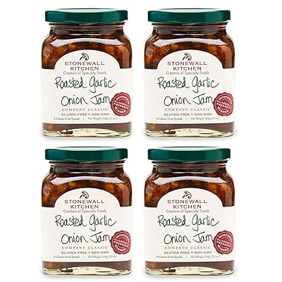 Stonewall Kitchen Roasted Garlic Onion Jam (4 -Pack)