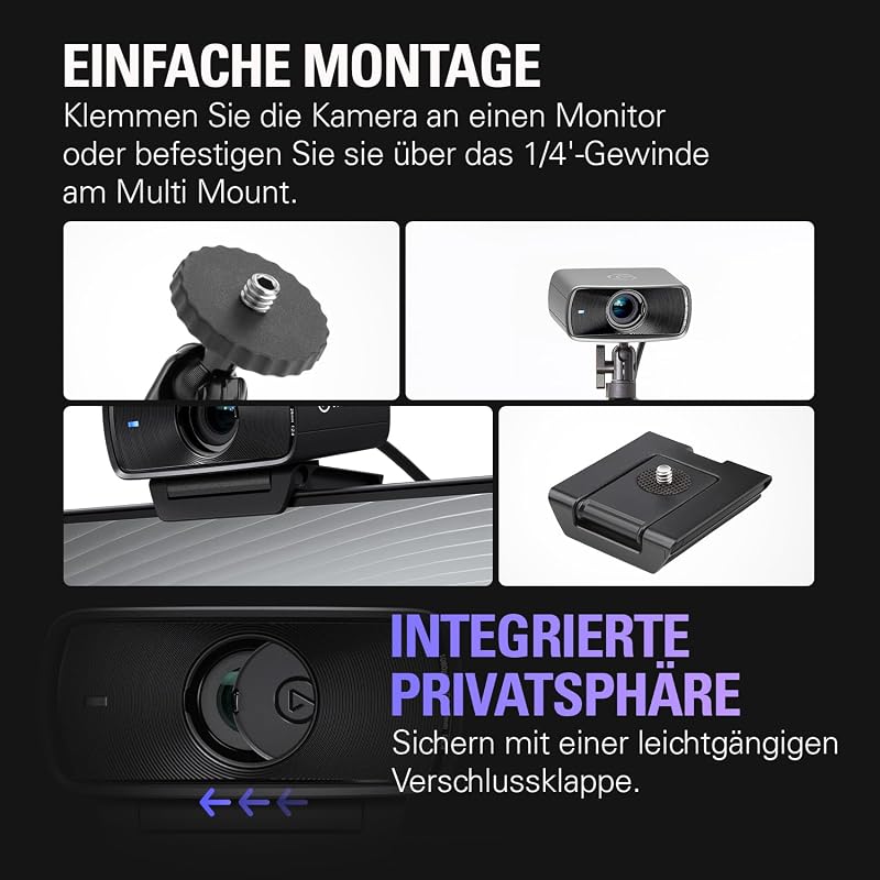 Facecam MK.2, Premium-Full-HD-Webcam, HDR