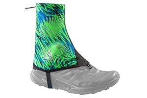 likloks Low Gaiters for Hiking, Trail Running & Outdoor Adventures – Lightweight, Breathable & Adjustable – Shields Against Dust, Snow & Debris