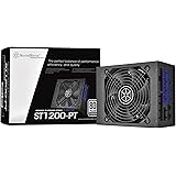 SilverStone Technology Strider 1200W 80 Plus Platinum Modular PSU 1200 Power Supply (PS-ST1200-PT)
