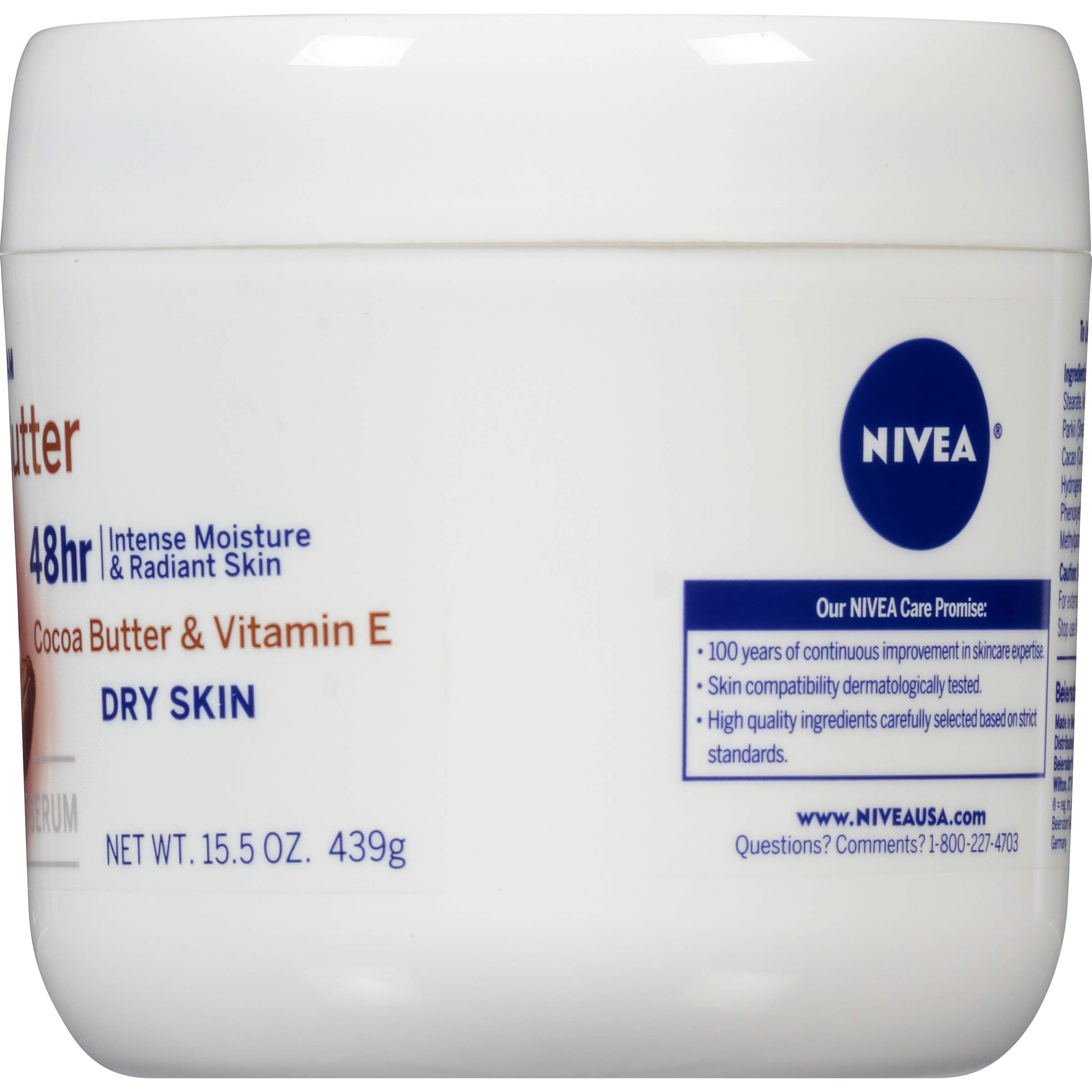 NIVEA Cocoa Butter Body Cream 15.5 oz Amazon